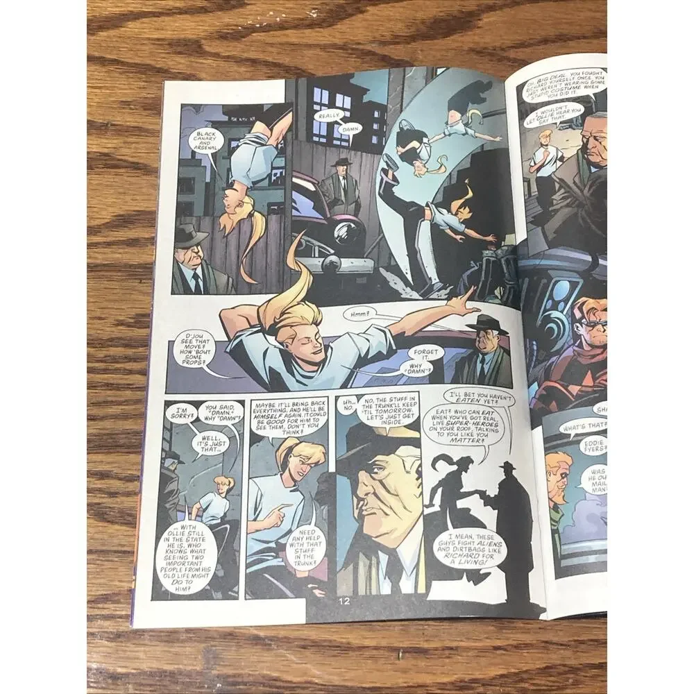 Green Arrow #6 Sept 2001 Quiver Part Six DC Comics
